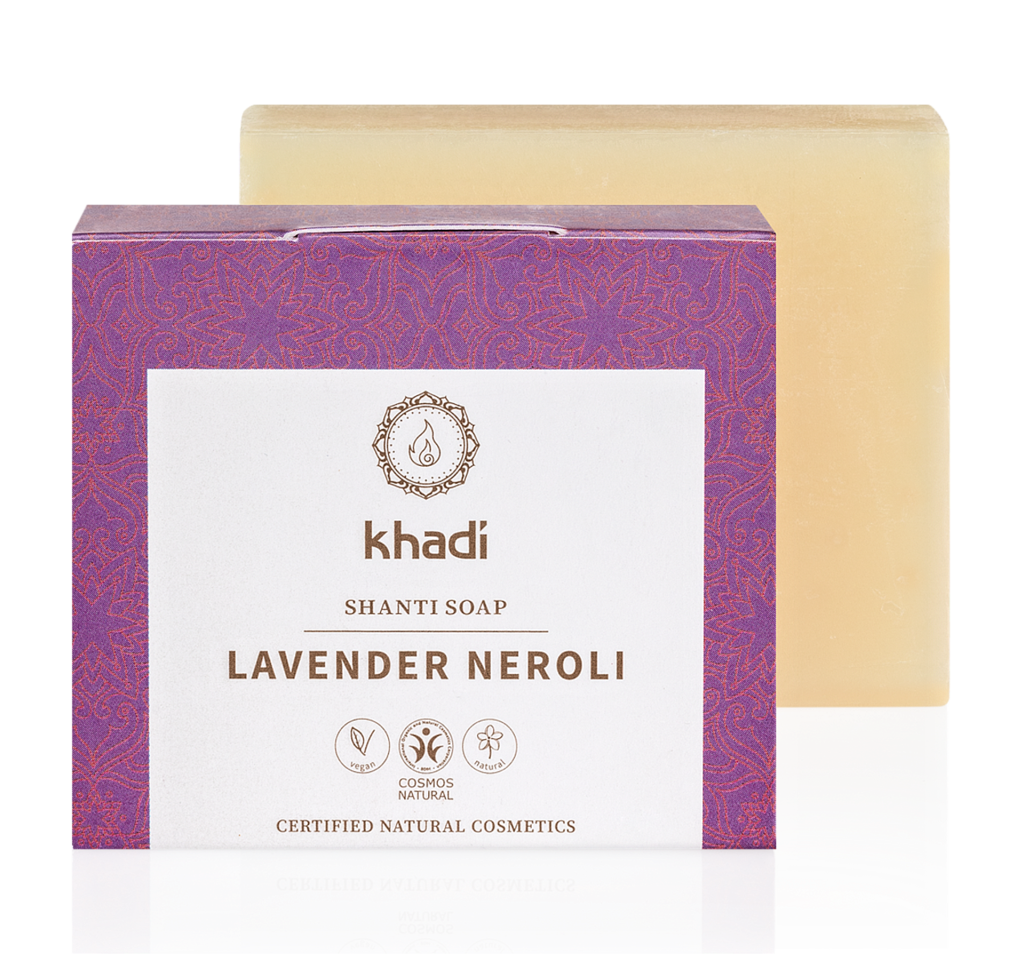 Khadi Shanti mydlo LEVANDUĽA NEROLI