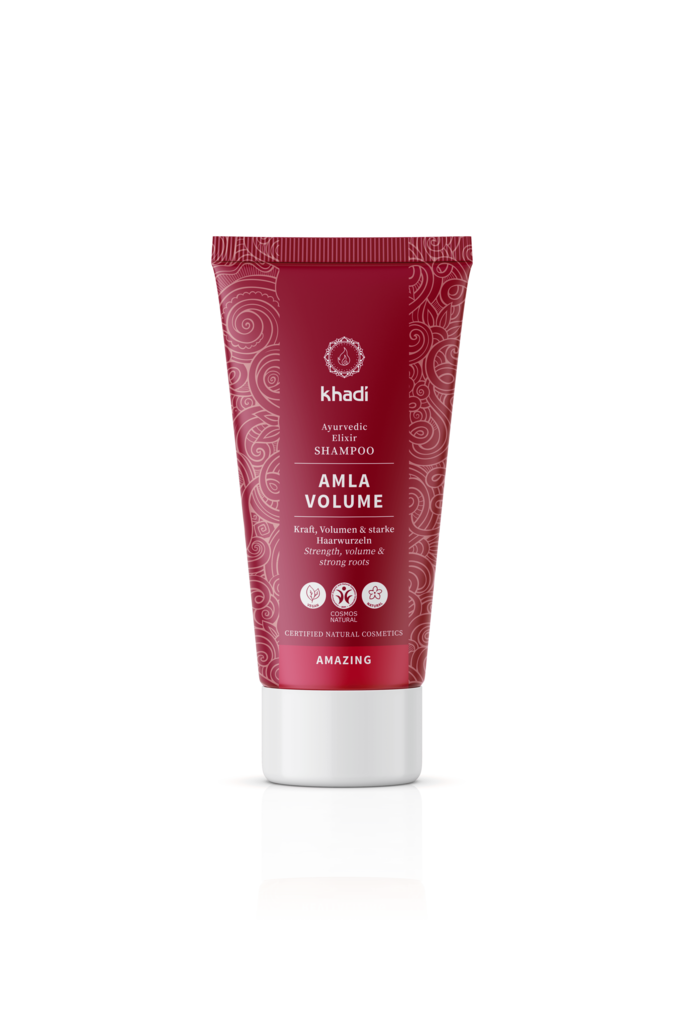 Khadi elixír ŠAMPÓN AMLA OBJEM, 30 ml - cestovné balenie