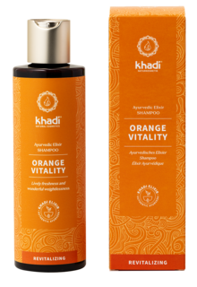 Khadi elixír ŠAMPÓN POMARANČ VITALITA, 200 ml