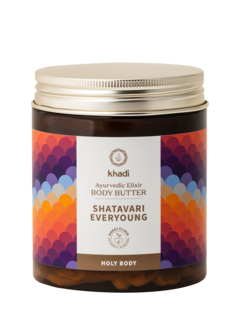 Khadi elixírové telové maslo Shatavari Everyoung - večná mladosť, 250 ml 