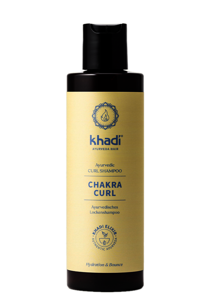 Khadi ajurvédsky šampón na kučeravé vlasy CHAKRA CURL, 200 ml