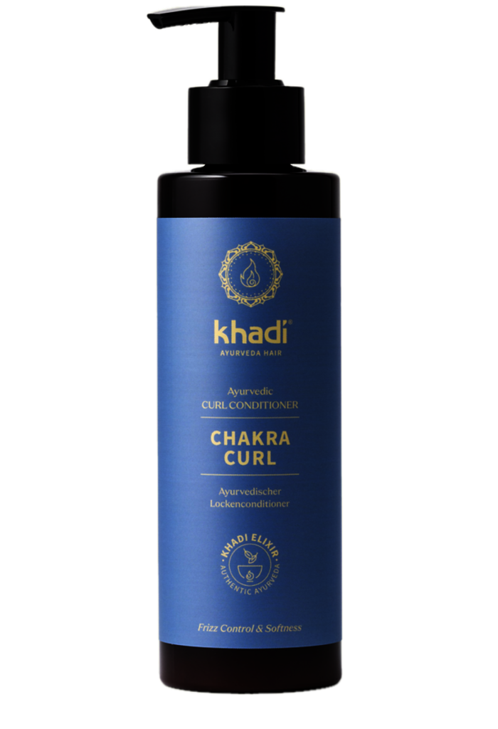 Khadi ajurvédsky kondicionér na kučeravé vlasy CHAKRA CURL, 200 ml