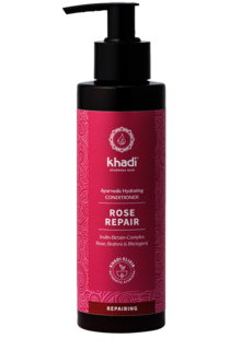 Khadi elixír kondicionér RUŽA REVOLUTION - reparačný, 200 ml